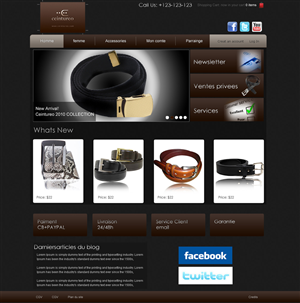 Diseño Web por LogoDesigns.ae para Belteo | Diseño: #80889