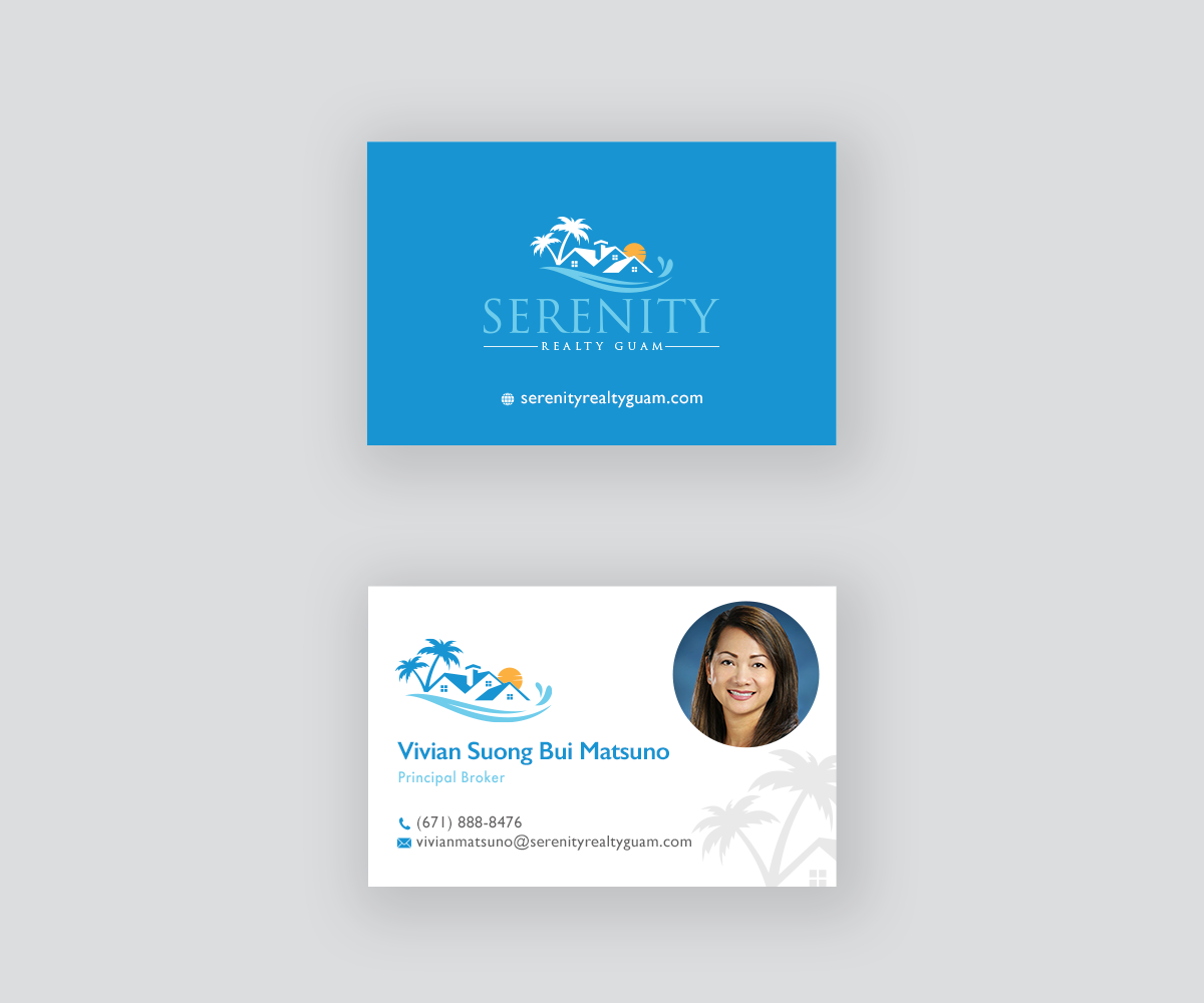 Business Card Design by Andrés Sebastián for Serenity Realty | Design #29608548