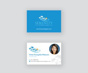 Diseño de Tarjeta de Presentación por Andrés Sebastián para Serenity Realty | Diseño: #29608548