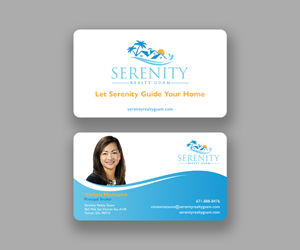 Diseño de Tarjeta de Presentación por Andrés Sebastián para Serenity Realty | Diseño: #29701556