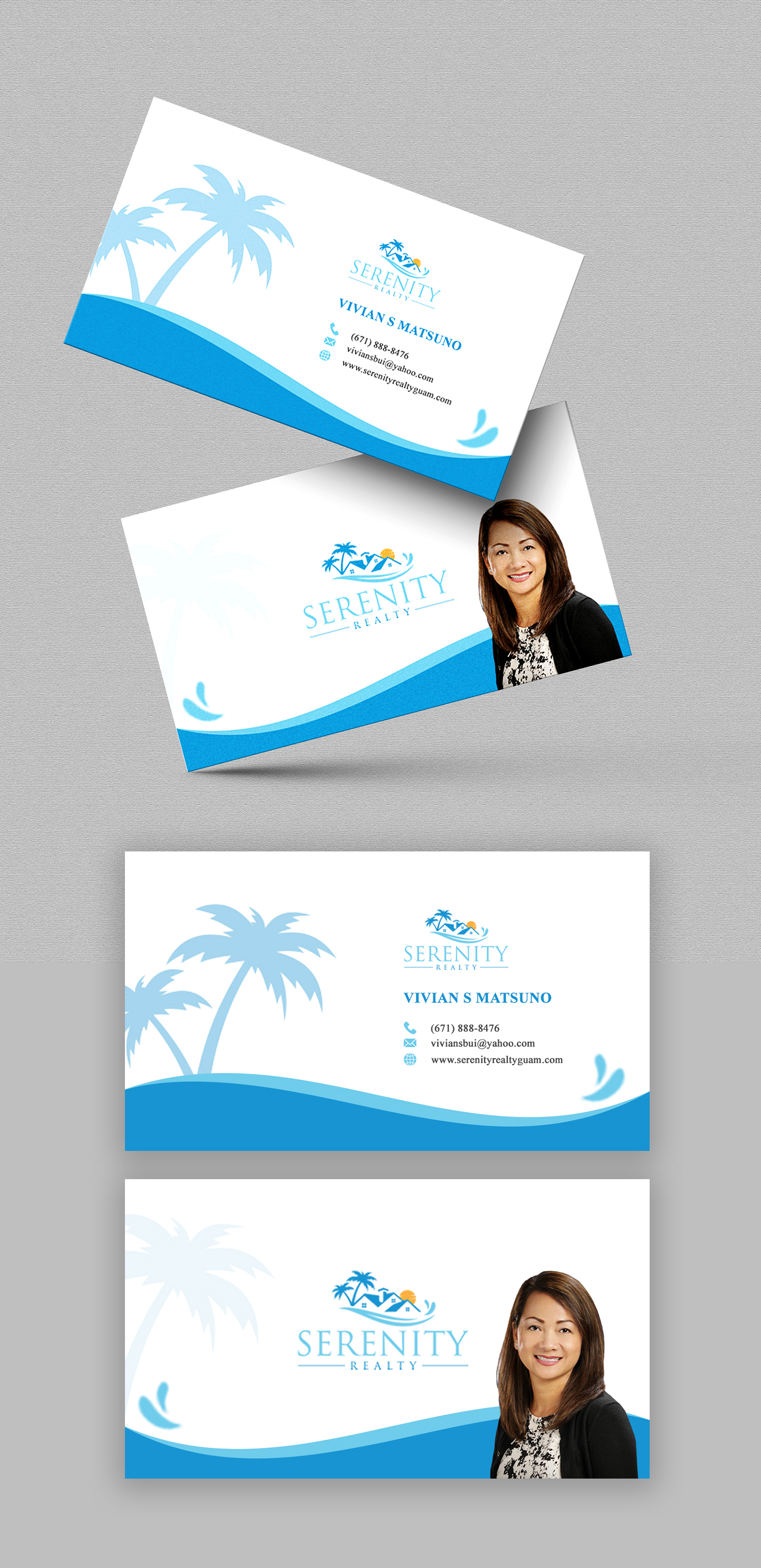 Business Card Design by Design Motion for Serenity Realty | Design #29620822
