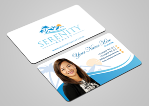 Business Card Design by Sandaruwan for Serenity Realty | Design #29595713