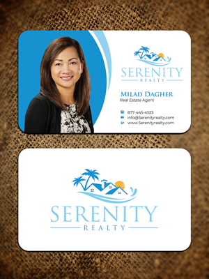 Diseño de Tarjeta de Presentación por Graphixpointt para Serenity Realty | Diseño: #29593250