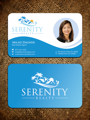 Diseño de Tarjeta de Presentación por Graphixpointt para Serenity Realty | Diseño: #29593286