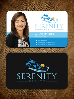 Diseño de Tarjeta de Presentación por Graphixpointt para Serenity Realty | Diseño: #29593360