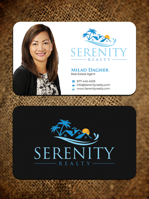 Diseño de Tarjeta de Presentación por Graphixpointt para Serenity Realty | Diseño: #29593372
