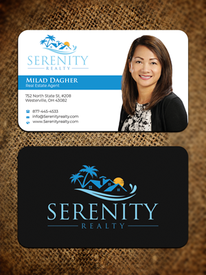 Diseño de Tarjeta de Presentación por Graphixpointt para Serenity Realty | Diseño: #29593382