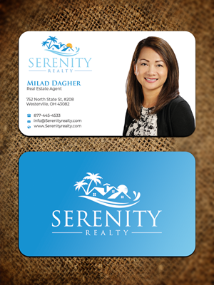 Diseño de Tarjeta de Presentación por Graphixpointt para Serenity Realty | Diseño: #29593399