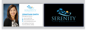 Business Card Design by jasmeen1975 for Serenity Realty | Design #29593035