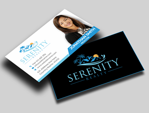 Diseño de Tarjeta de Presentación por jasmeen1975 para Serenity Realty | Diseño: #29613526