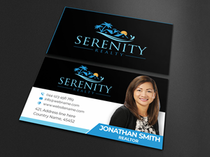 Diseño de Tarjeta de Presentación por jasmeen1975 para Serenity Realty | Diseño: #29614660