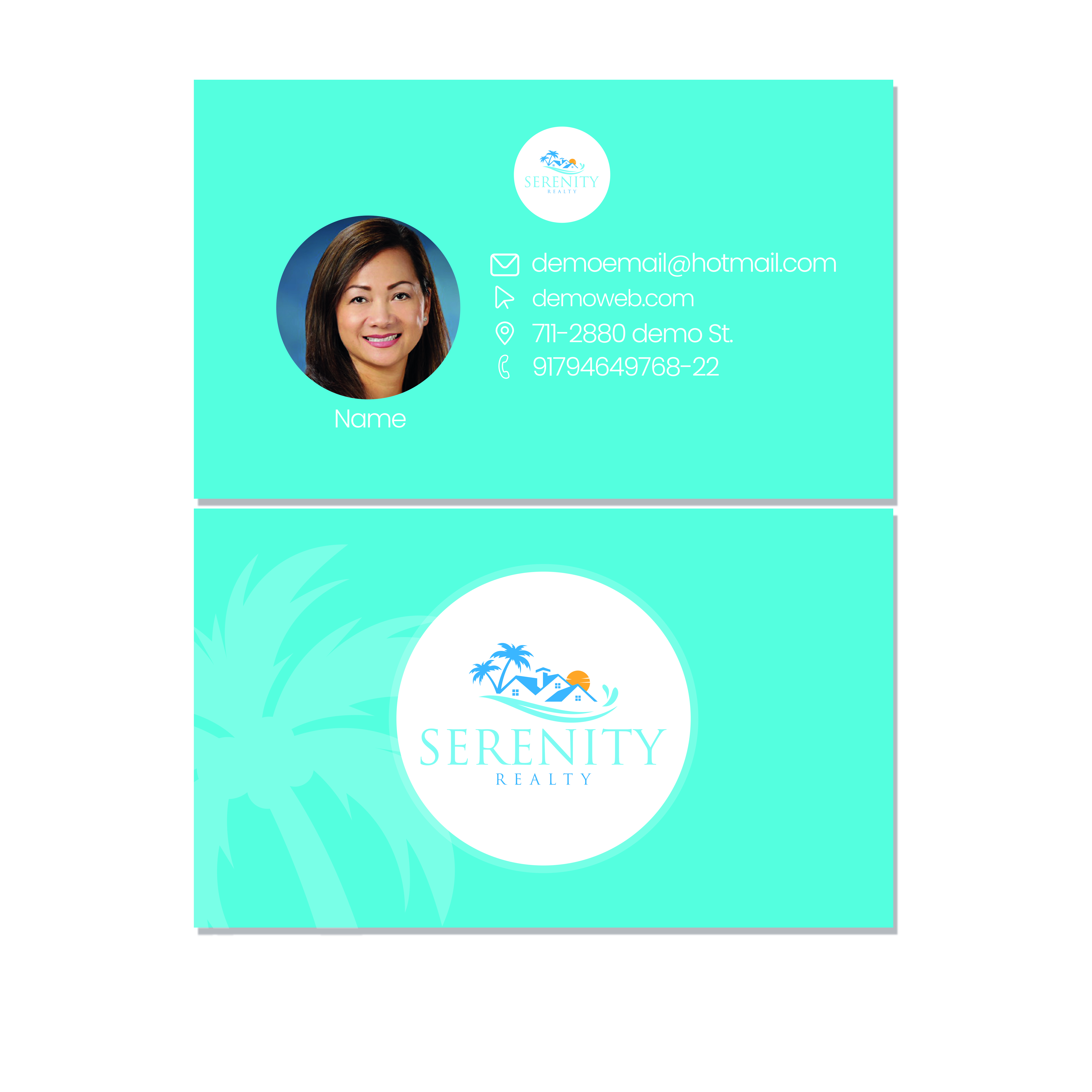 Business Card Design by Design Dock for Serenity Realty | Design #29594949
