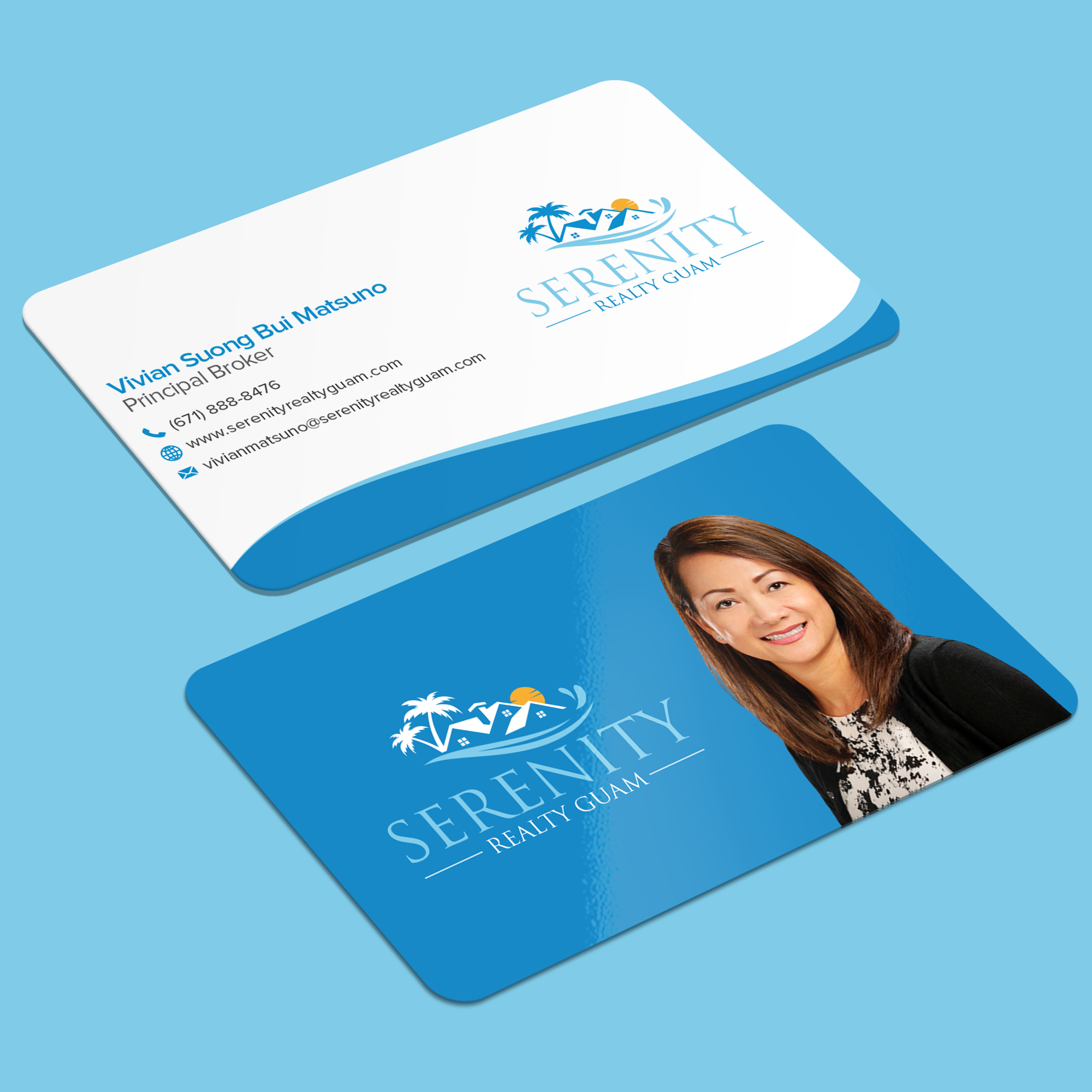 Business Card Design by WellDesign for Serenity Realty | Design #29614328