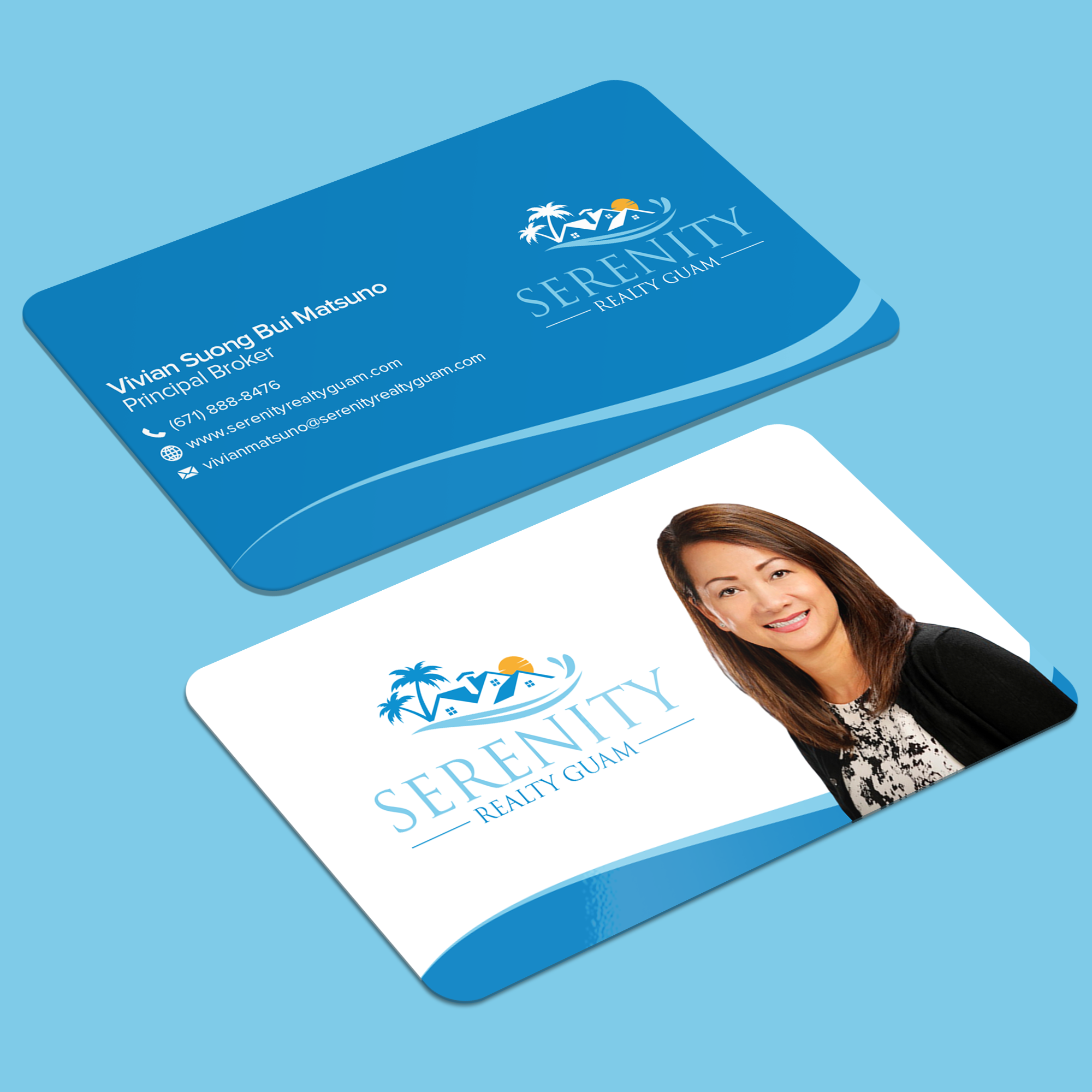 Business Card Design by WellDesign for Serenity Realty | Design #29614349