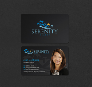 Diseño de Tarjeta de Presentación por INDIAN_Ashok para Serenity Realty | Diseño: #29616600