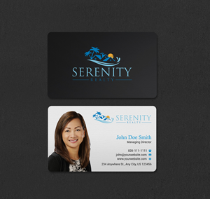 Diseño de Tarjeta de Presentación por INDIAN_Ashok para Serenity Realty | Diseño: #29616602
