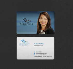 Diseño de Tarjeta de Presentación por INDIAN_Ashok para Serenity Realty | Diseño: #29616604