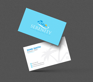 Diseño de Tarjeta de Presentación por artbitin para Serenity Realty | Diseño: #29595995