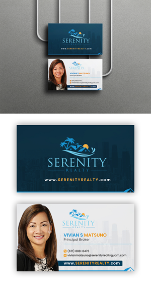 Business Card Design by debdesign for Serenity Realty | Design: #29613852