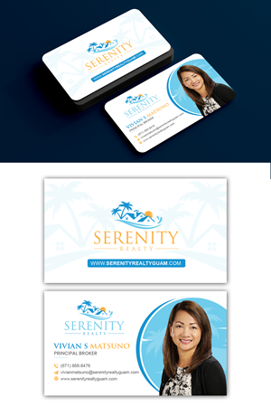 Business Card Design by debdesign for Serenity Realty | Design: #29614915