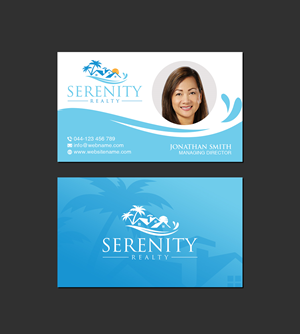 Diseño de Tarjeta de Presentación por Creations Box 2015 para Serenity Realty | Diseño: #29604112