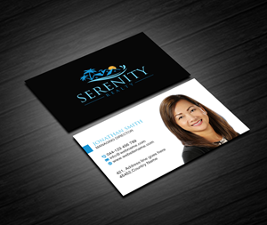 Business Card Design by Creations Box 2015 for Serenity Realty | Design: #29604121