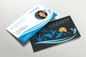 Diseño de Tarjeta de Presentación por LAXMI DESIGNHUB para Serenity Realty | Diseño: #29602104