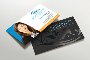 Diseño de Tarjeta de Presentación por LAXMI DESIGNHUB para Serenity Realty | Diseño: #29602105