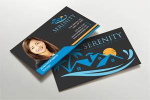 Diseño de Tarjeta de Presentación por LAXMI DESIGNHUB para Serenity Realty | Diseño: #29602123