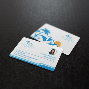 Diseño de Tarjeta de Presentación por Hidayah Design para Serenity Realty | Diseño: #29619028