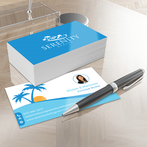 Diseño de Tarjeta de Presentación por Hidayah Design para Serenity Realty | Diseño: #29622607