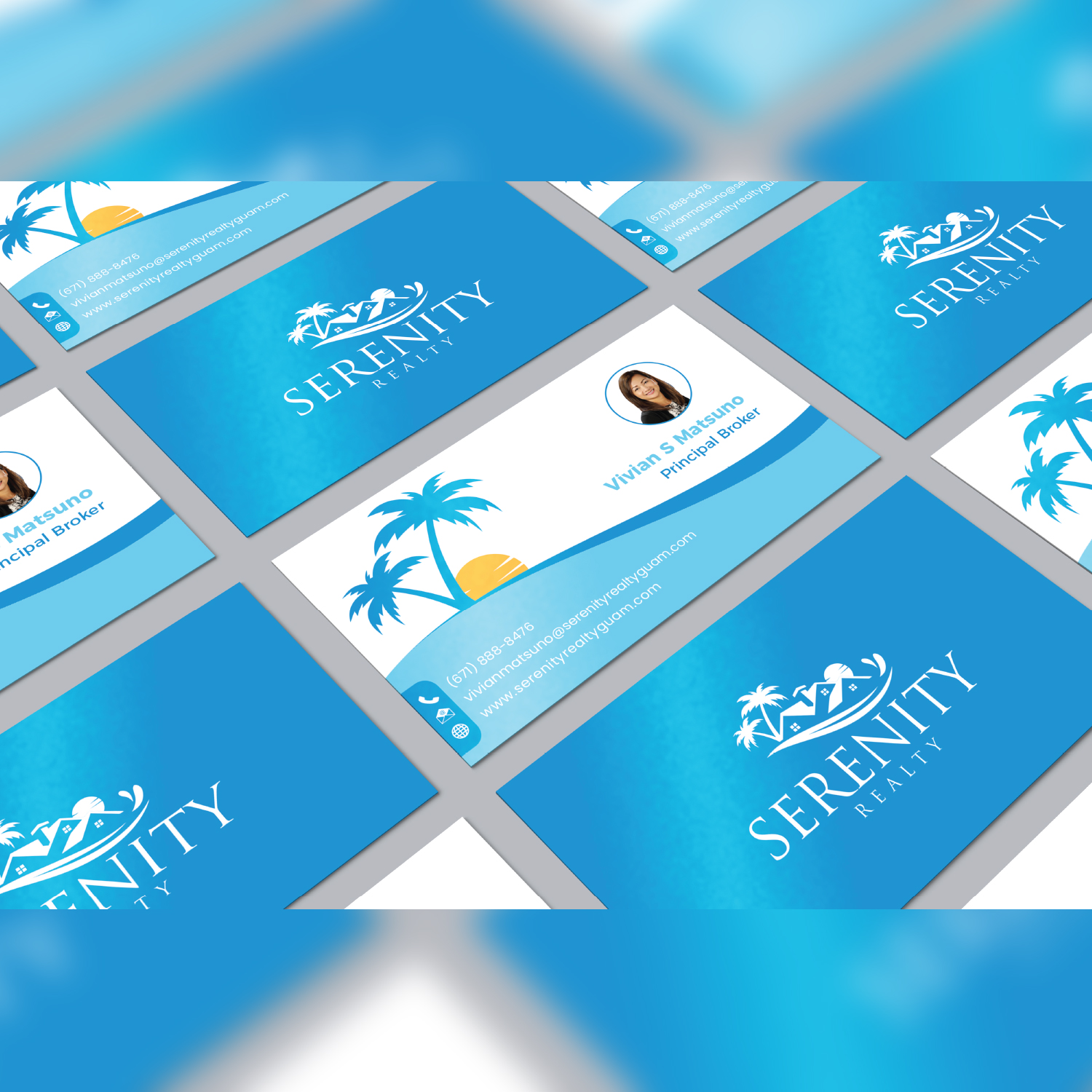 Business Card Design by Hidayah Design for Serenity Realty | Design #29622608