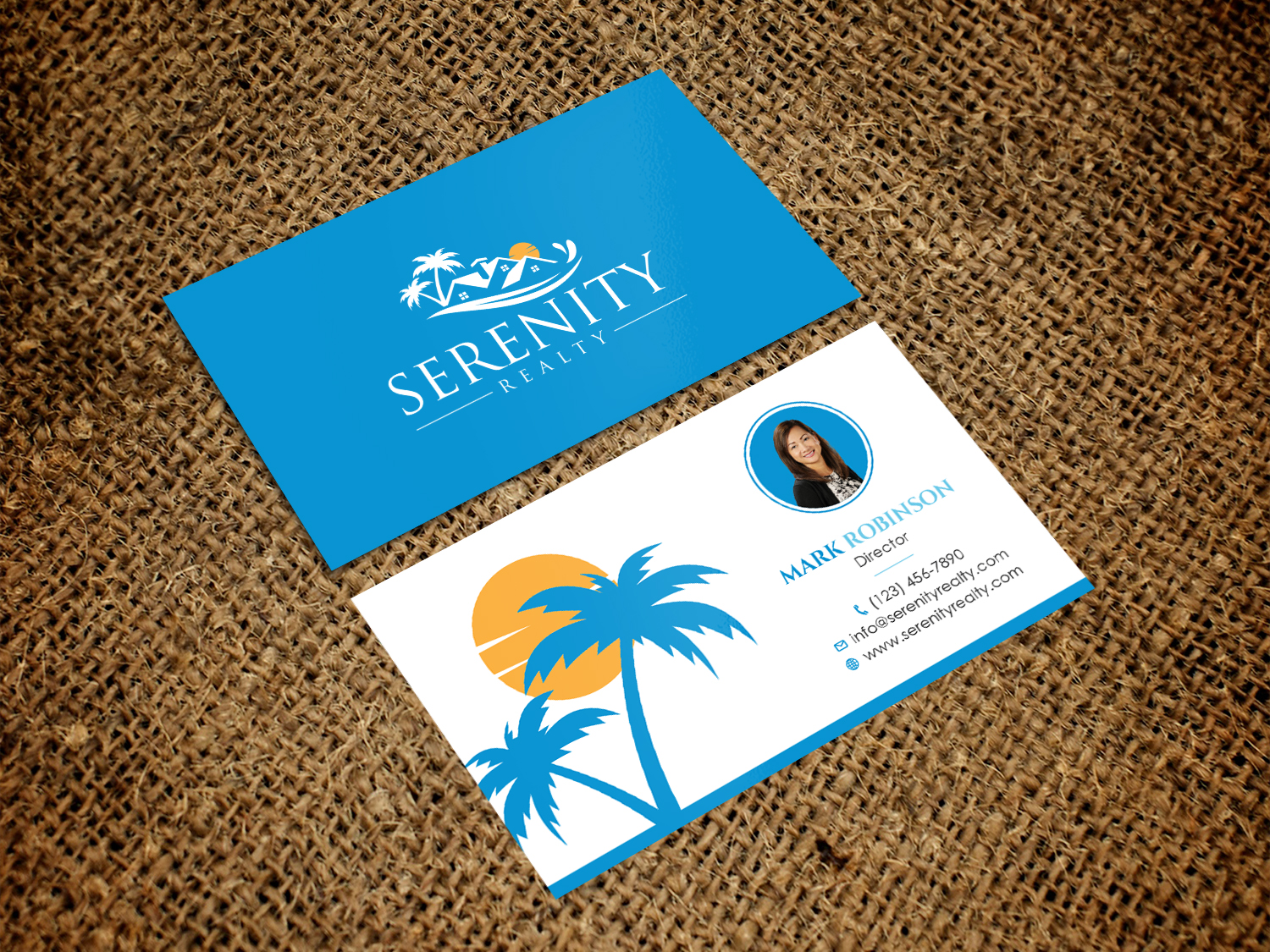 Business Card Design by Tripti Ranjan Gain for Serenity Realty | Design #29616205
