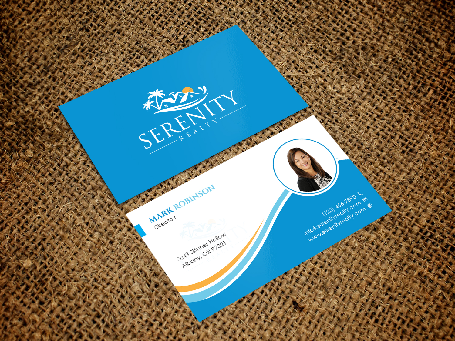 Business Card Design by Tripti Ranjan Gain for Serenity Realty | Design #29616206