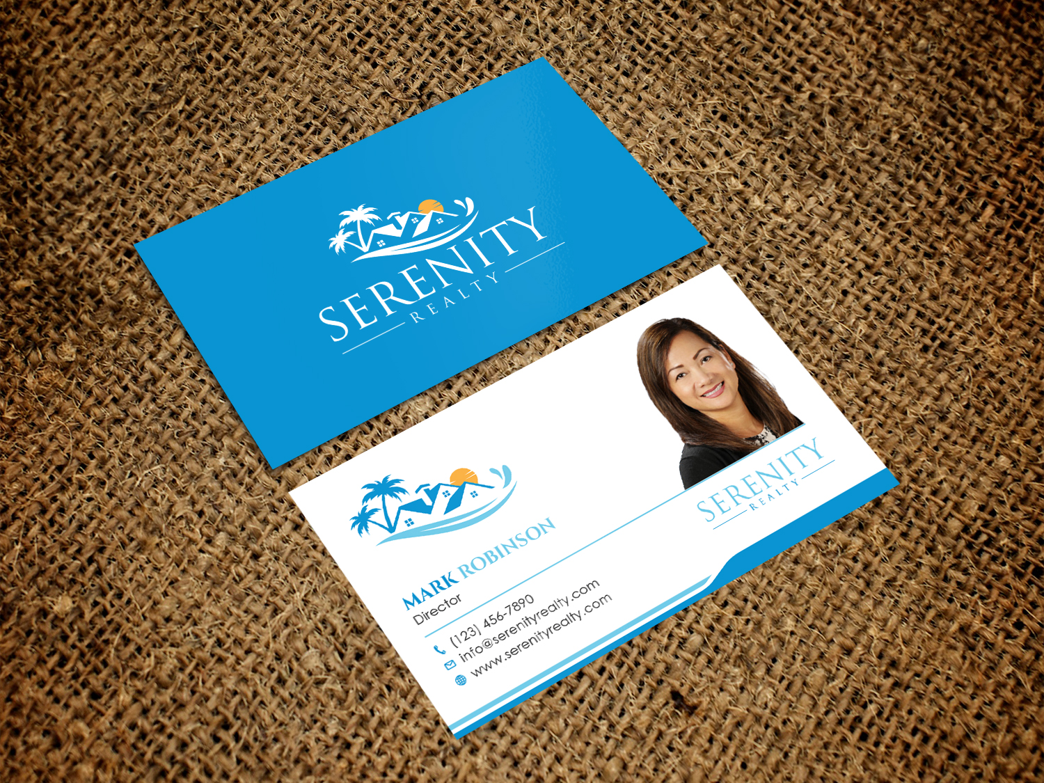Business Card Design by Tripti Ranjan Gain for Serenity Realty | Design #29616209
