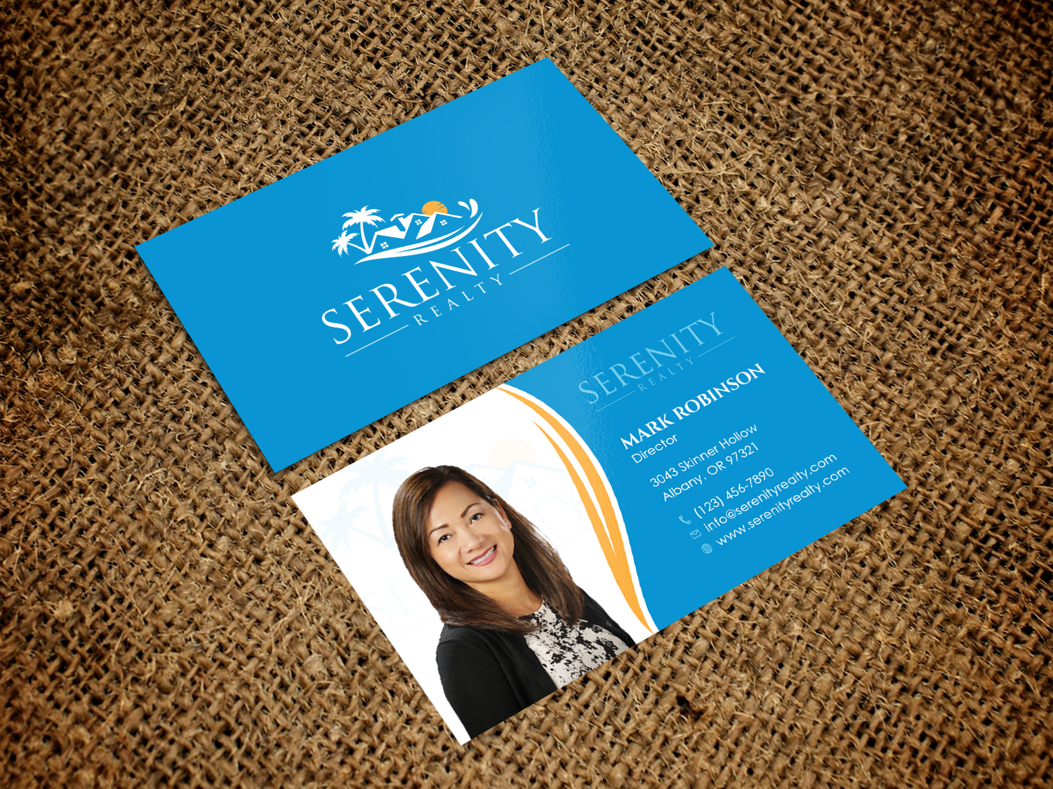 Business Card Design by Tripti Ranjan Gain for Serenity Realty | Design #29616212