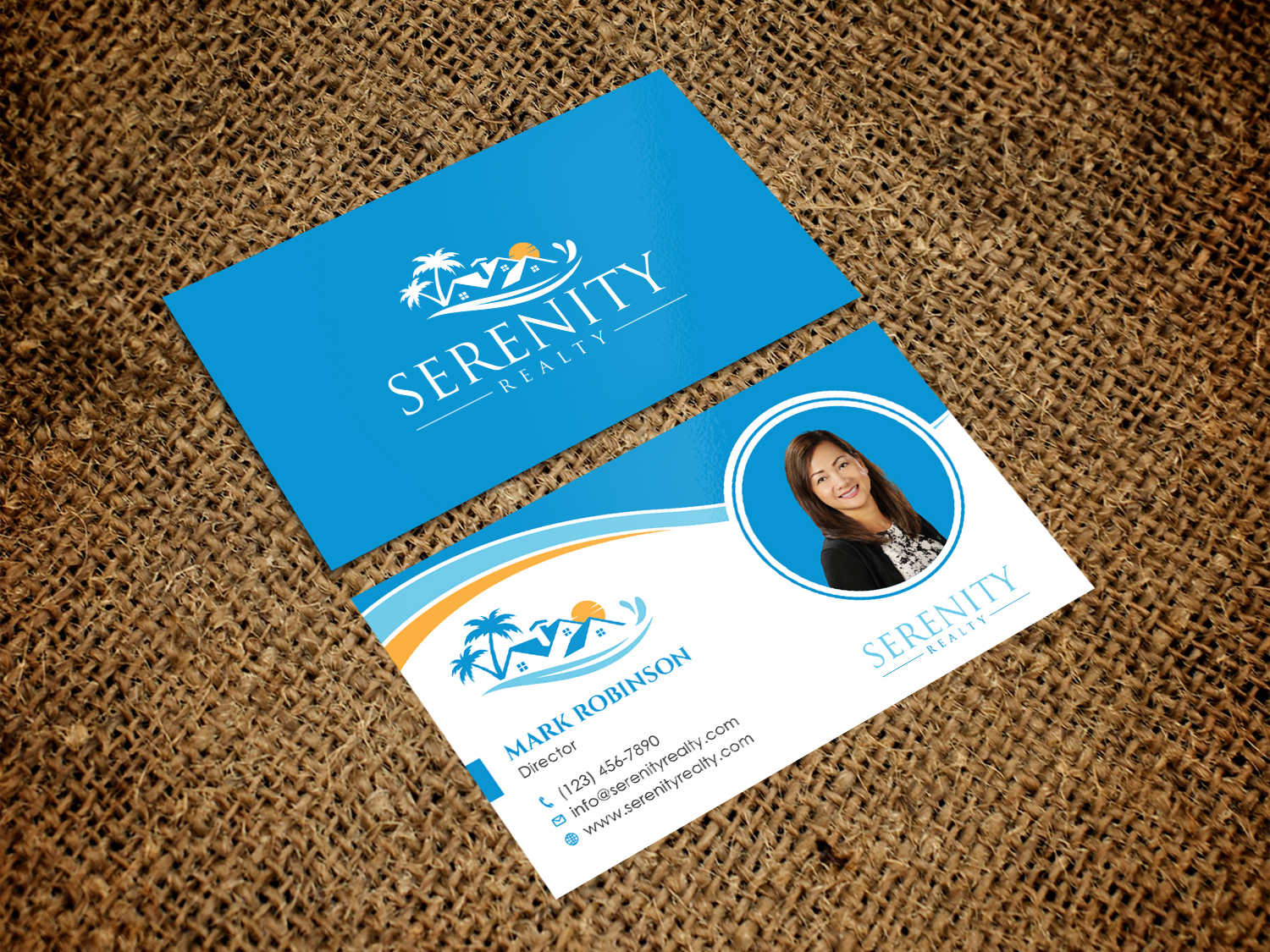 Business Card Design by Tripti Ranjan Gain for Serenity Realty | Design #29616213