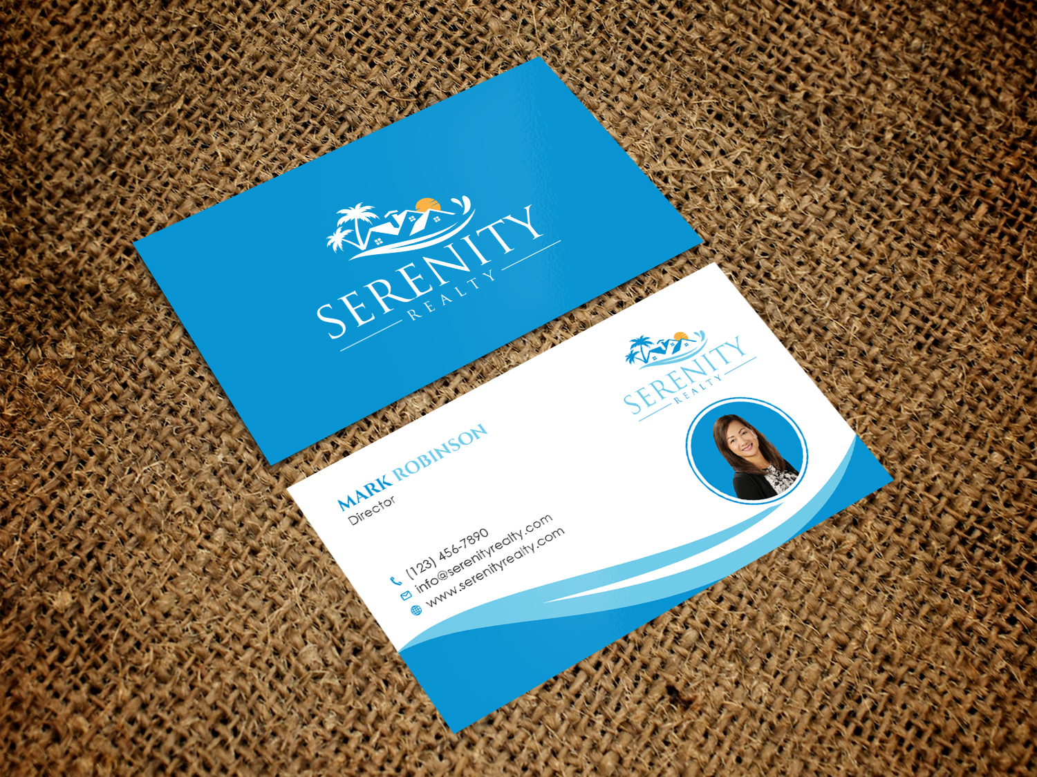 Business Card Design by Tripti Ranjan Gain for Serenity Realty | Design #29616214