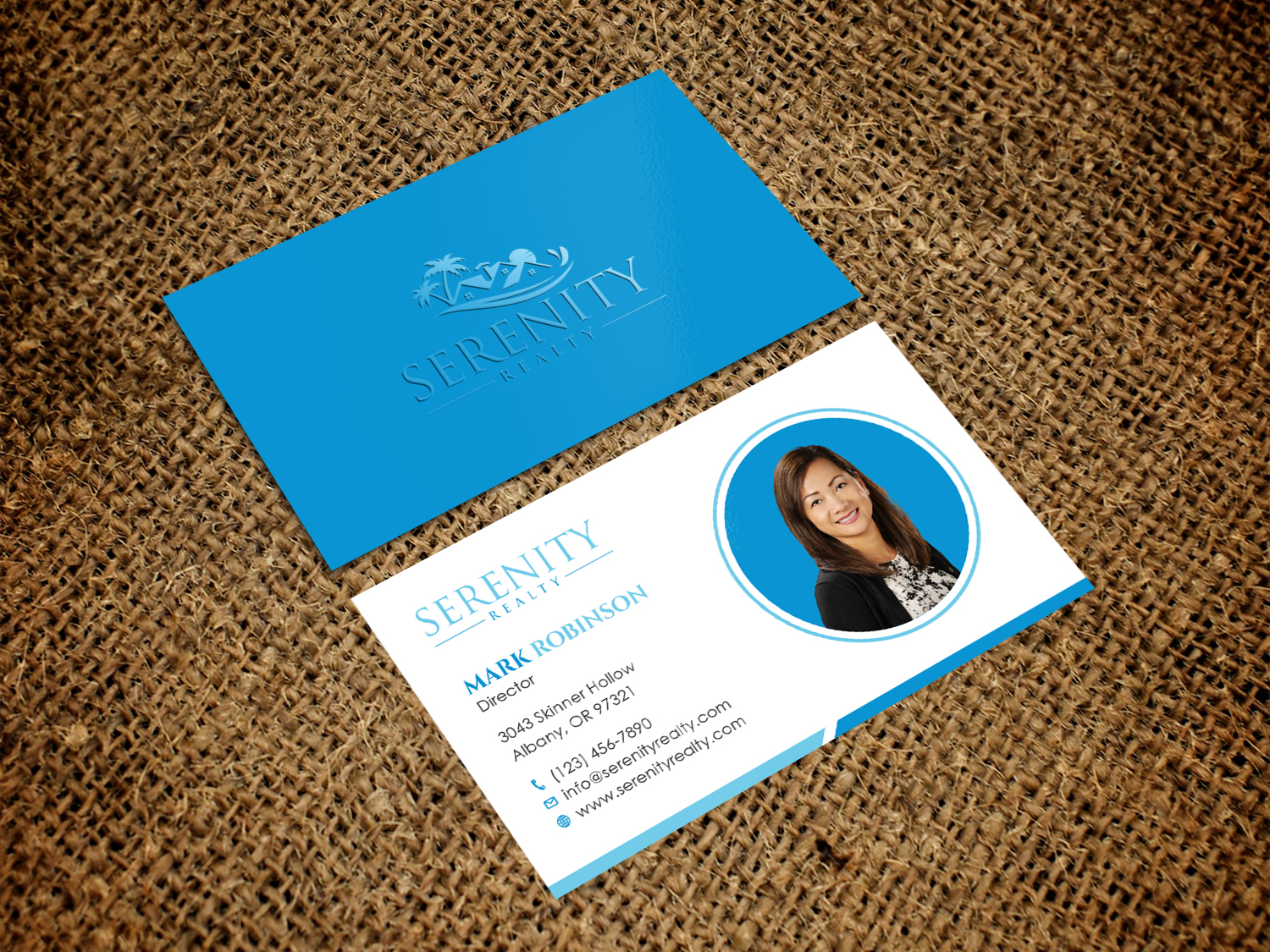 Business Card Design by Tripti Ranjan Gain for Serenity Realty | Design #29616215