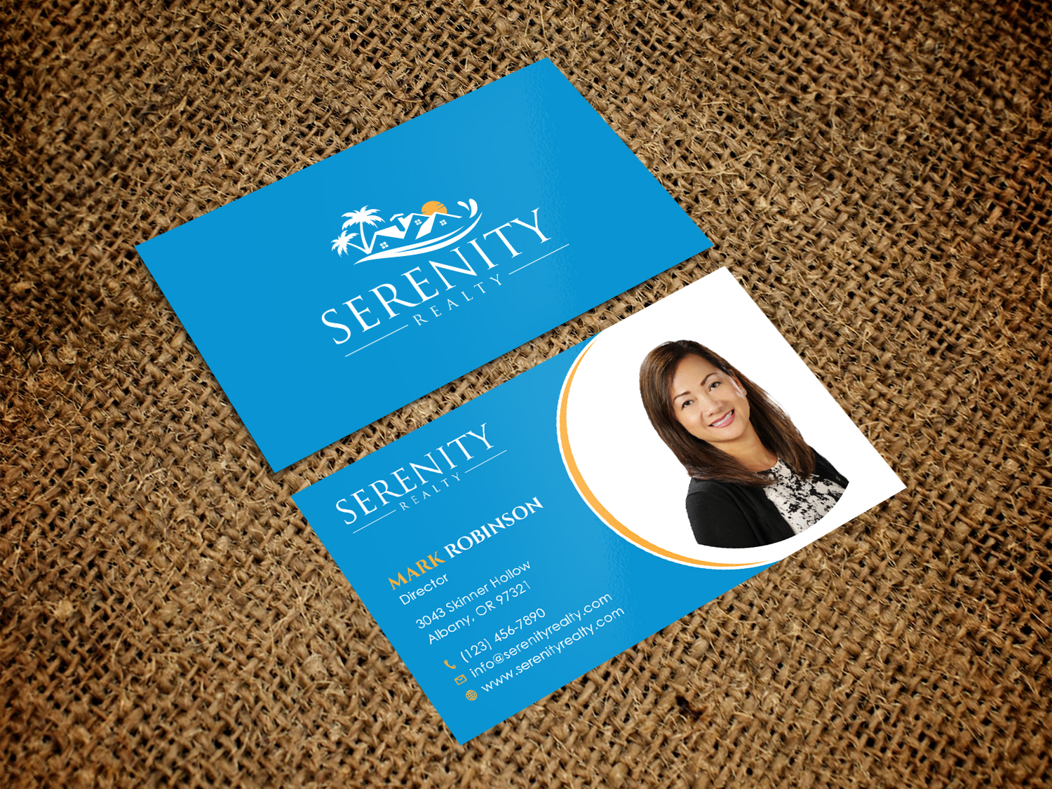 Business Card Design by Tripti Ranjan Gain for Serenity Realty | Design #29616220