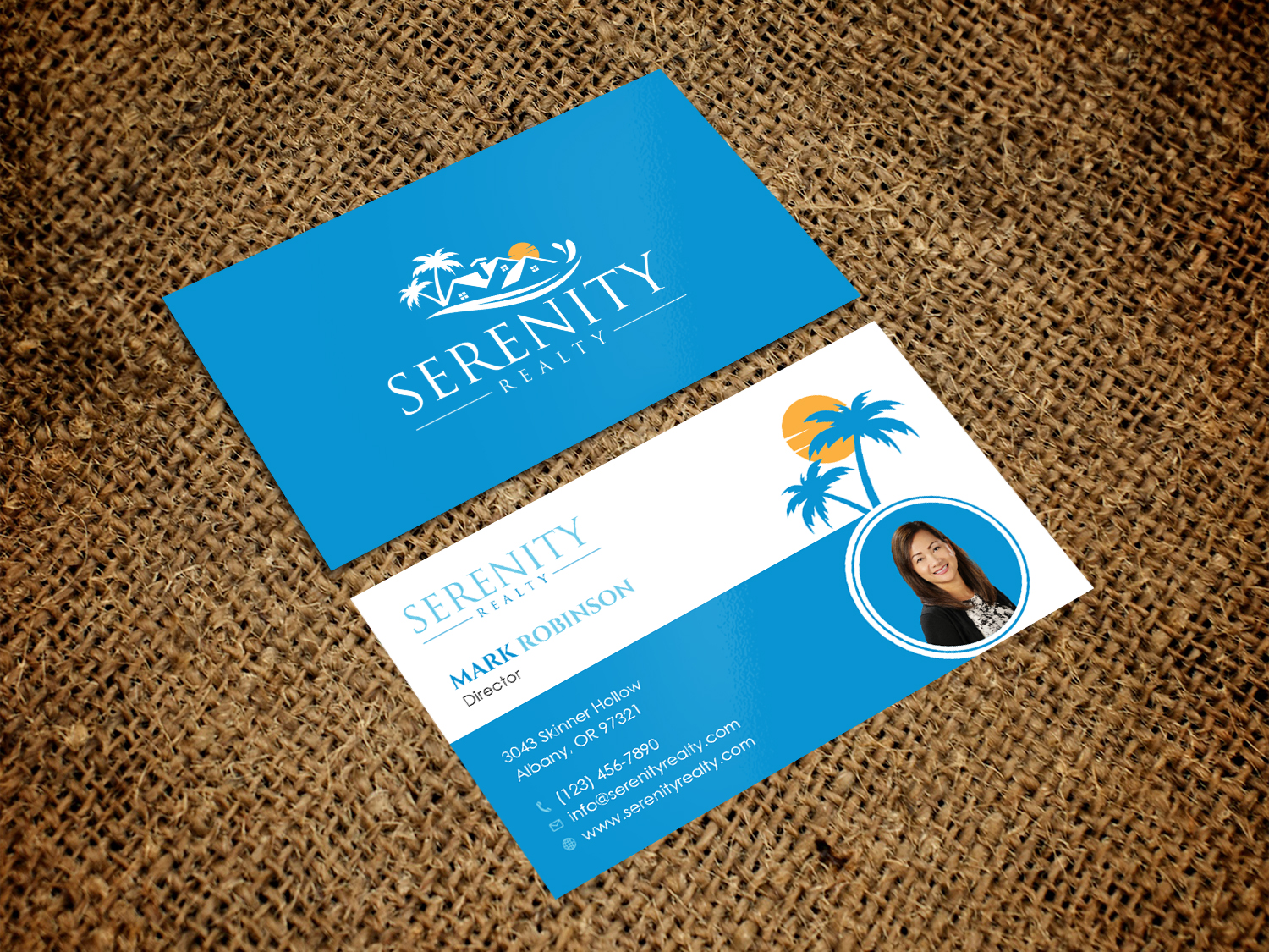 Diseño de Tarjeta de Presentación por Tripti Ranjan Gain para Serenity Realty | Diseño #29616223