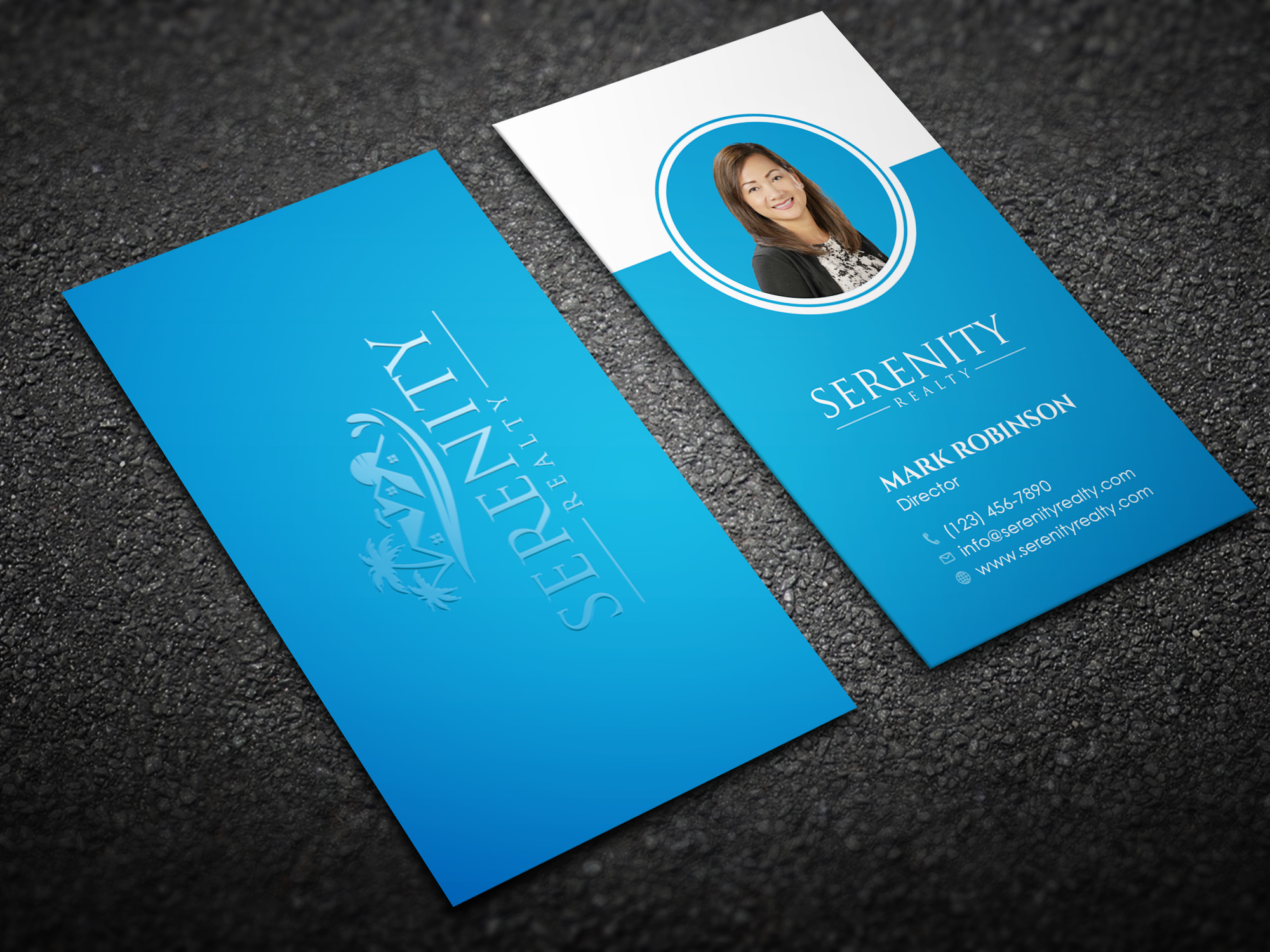 Business Card Design by Tripti Ranjan Gain for Serenity Realty | Design #29616231