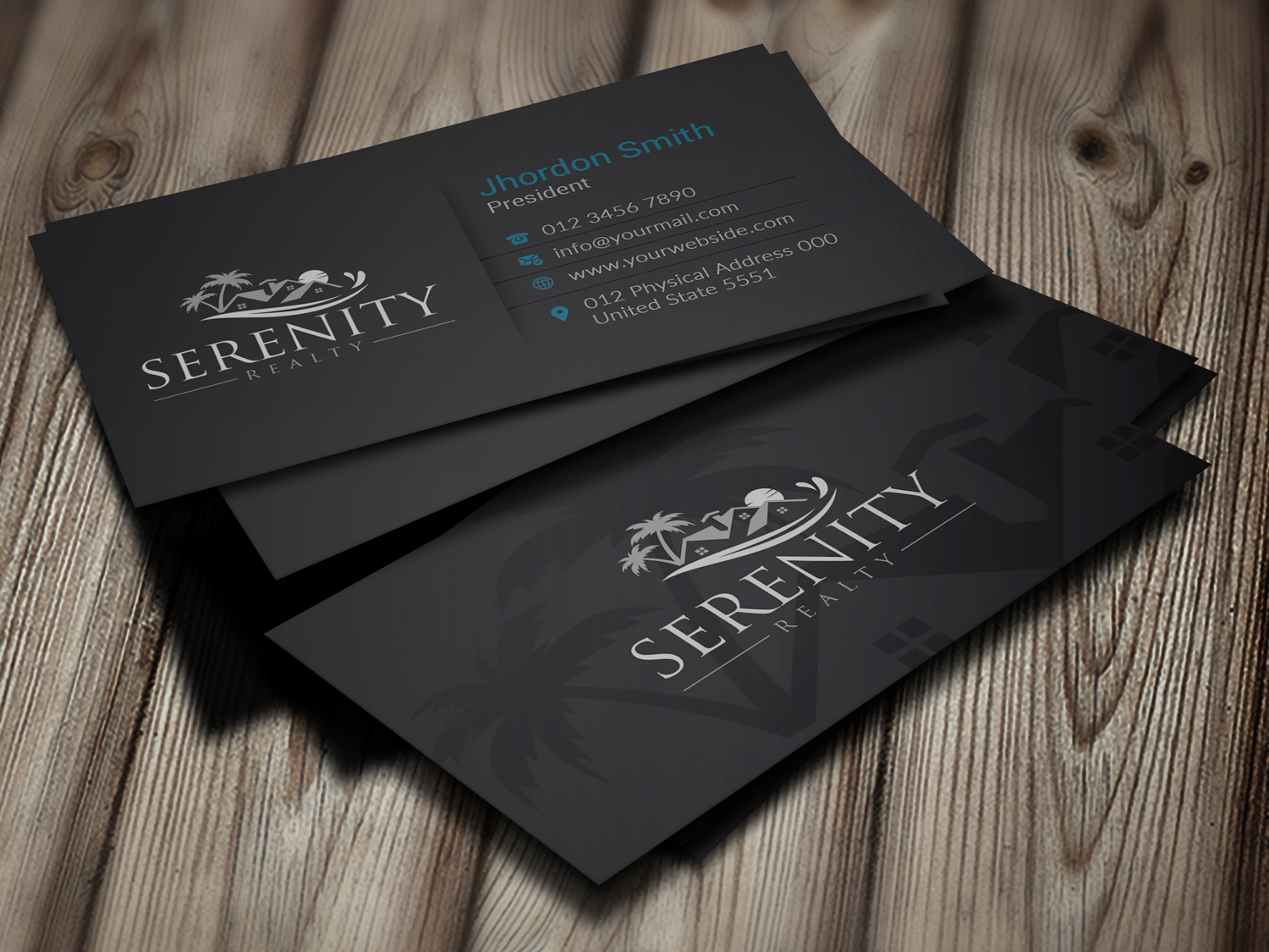 Business Card Design by Branding_BD for Serenity Realty | Design #29603099
