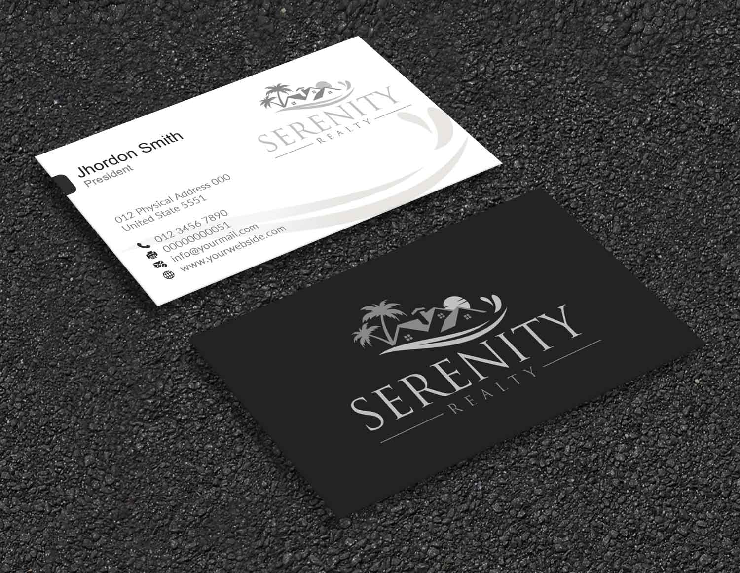 Business Card Design by Branding_BD for Serenity Realty | Design #29603896