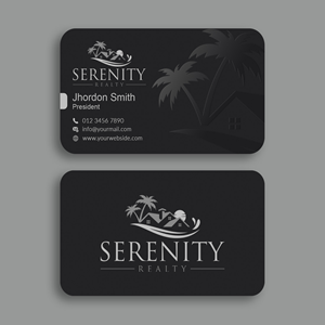 Diseño de Tarjeta de Presentación por Branding_BD para Serenity Realty | Diseño: #29608968