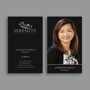 Diseño de Tarjeta de Presentación por Branding_BD para Serenity Realty | Diseño: #29614332