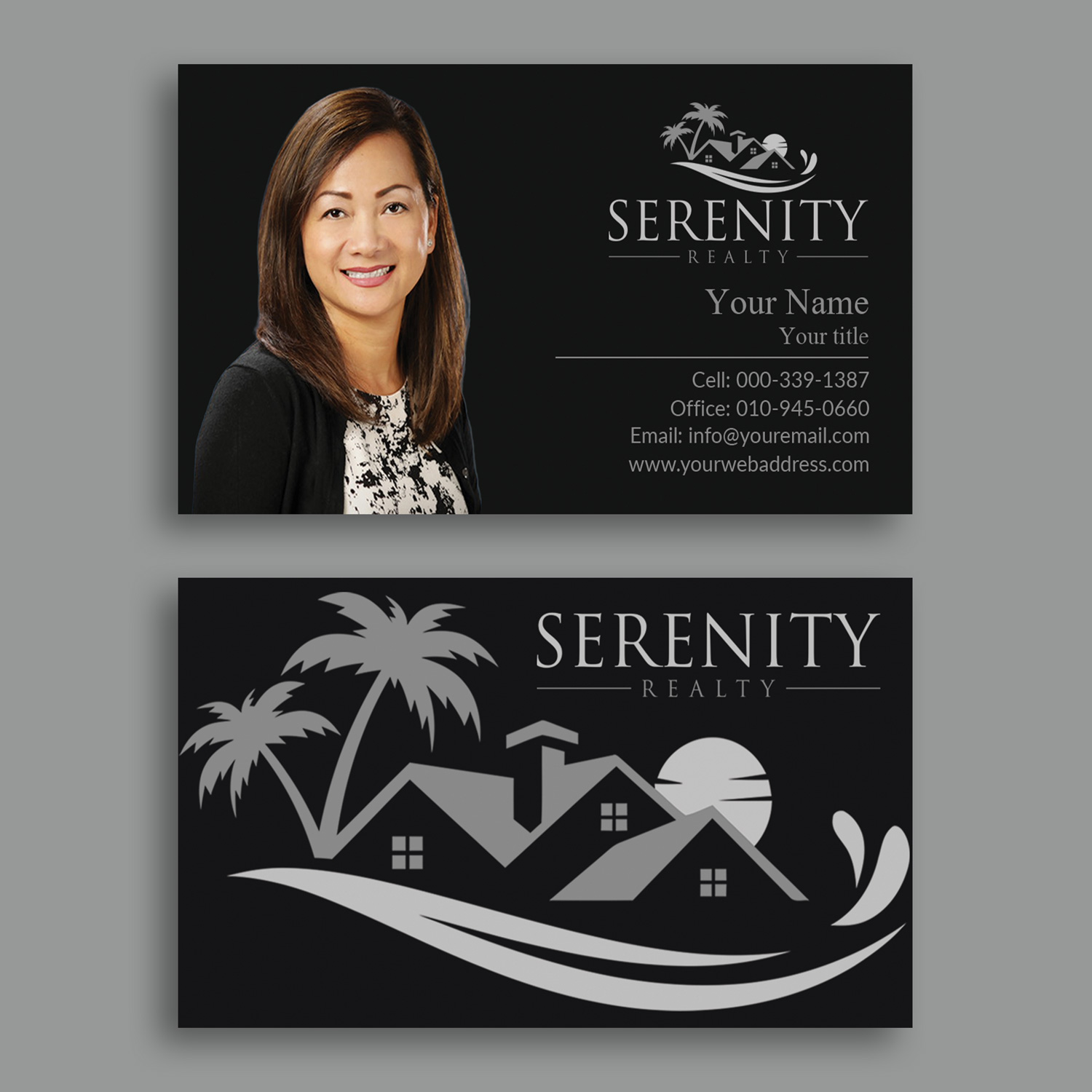 Business Card Design by Branding_BD for Serenity Realty | Design #29614420