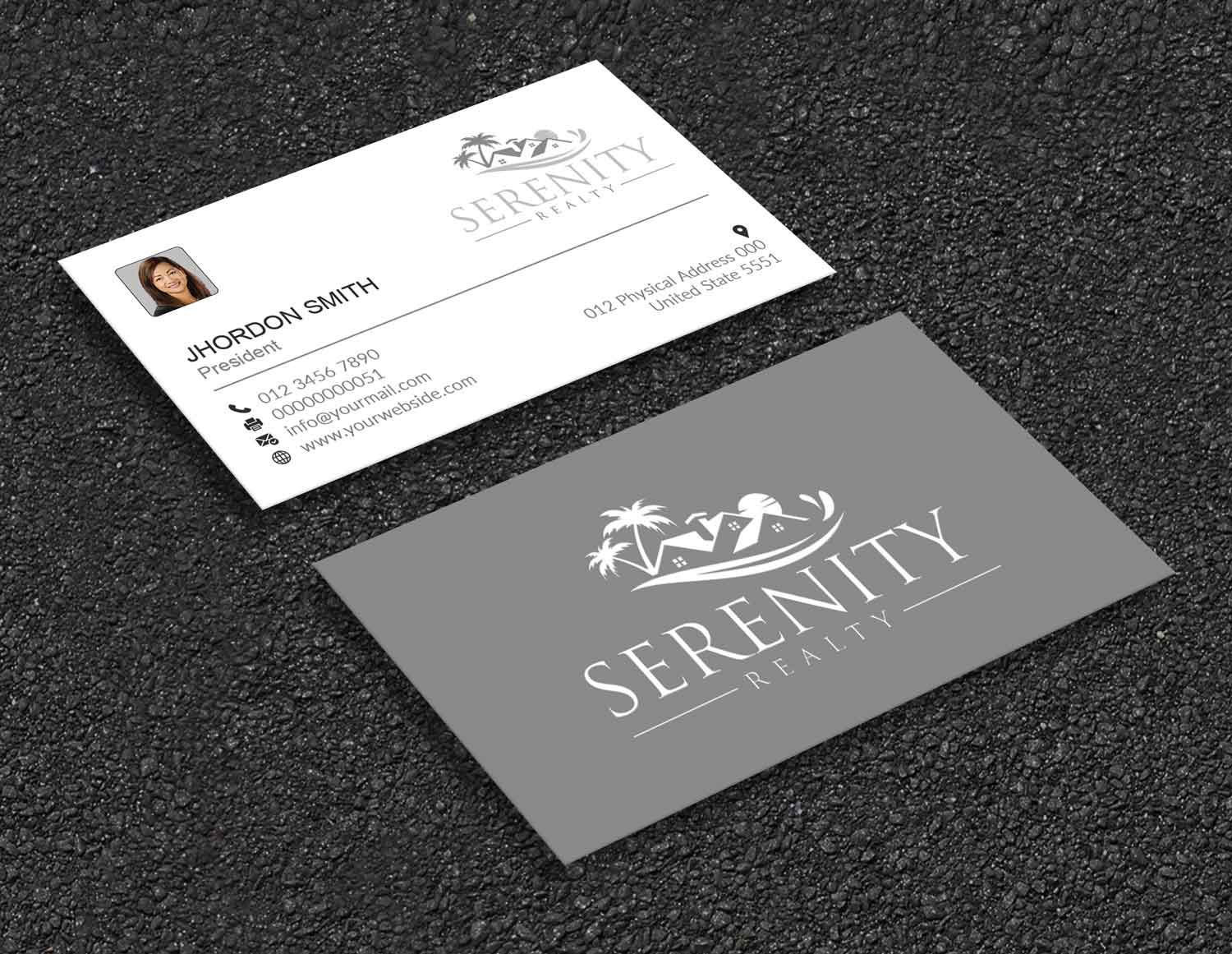 Business Card Design by Branding_BD for Serenity Realty | Design #29625456