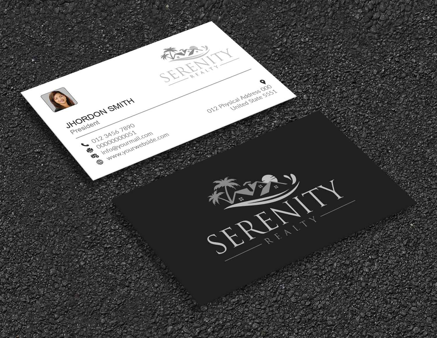 Business Card Design by Branding_BD for Serenity Realty | Design #29625467
