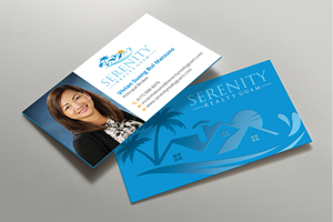 Diseño de Tarjeta de Presentación por DesignShout para Serenity Realty | Diseño: #29608677